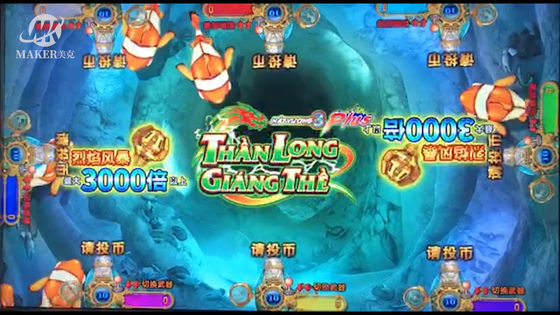 SGS Durable Fish Game Arcade Software Multifunctional 110V/220V