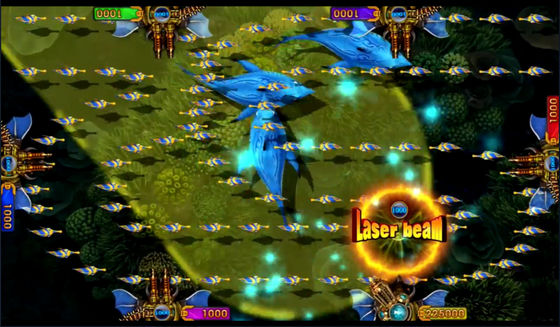 Stable Fish Hunter Arcade Game , Multipurpose Casino Game Board