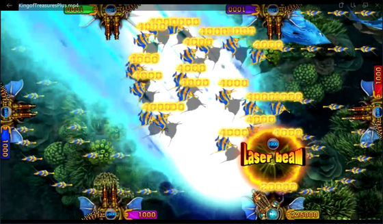 Stable Fish Hunter Arcade Game , Multipurpose Casino Game Board