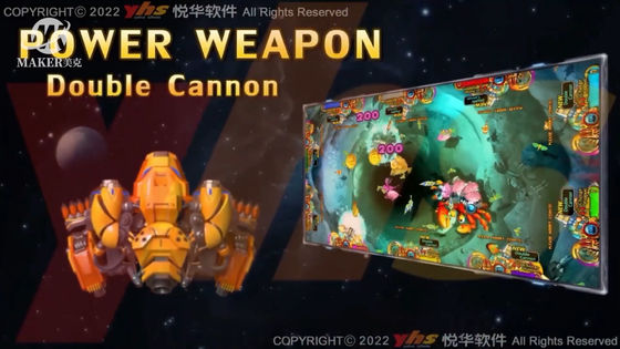 Coin Operated Fishing Game Software Multiscene For Casino Arcade