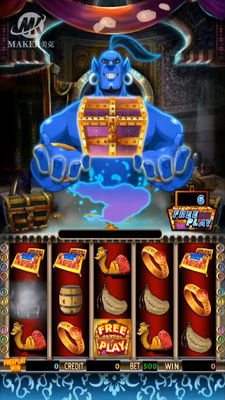 Coin Pusher Arcade Games Machine Touchscreen Supported With LED Lights