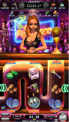 High Roller Club Arcade Machine Game Boards , Multiscene Multi Game Machine