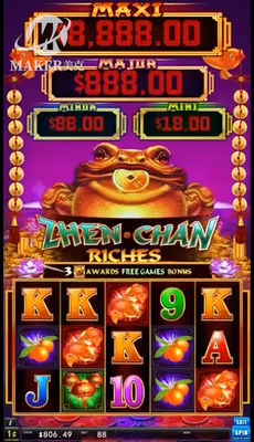 Nudge Gambling Slot Machine Board Touchscreen Supported Practical