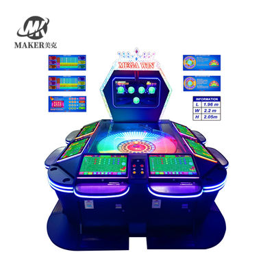 Roulette Classic Arcade Game Machine , Multipurpose 6 Player Arcade Cabinet