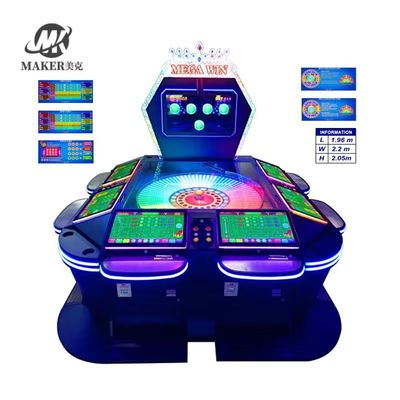 Touchscreen Arcade Games Machine Table 8 Players Acrylic Metal Material