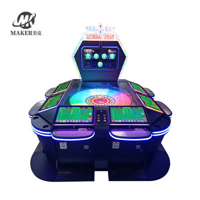 Touchscreen Arcade Games Machine Table 8 Players Acrylic Metal Material