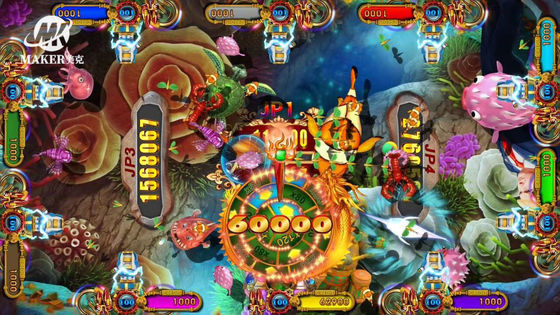 Ocean King 3 Trump Fish Table Game Software For Arcade Machine