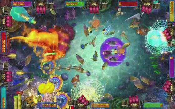 SGS Fire Kirin Plus Arcade Fish Game Software Hunter Game Machine
