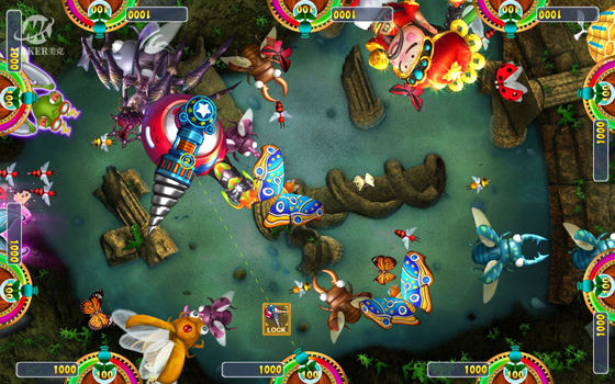 6 Player Insect Mobilization Fish Game Software Shooting Gambling Machine