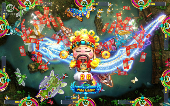 6 Player Insect Mobilization Fish Game Software Shooting Gambling Machine
