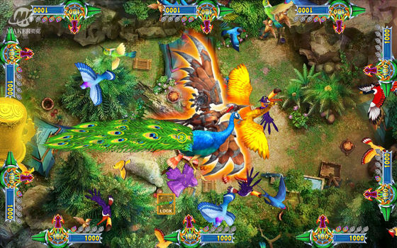 4 Player Bird Fairy Fishing Game Board Skill Gaming Machine
