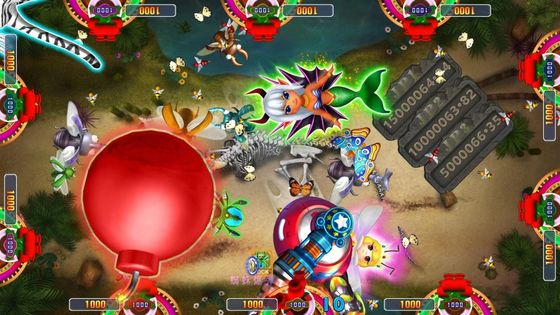 Lucky Insect 2 Fishing Game Software Fish Hunter Game Board Machine For Adult