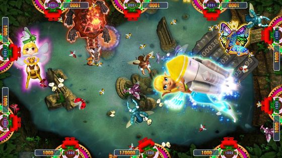 Lucky Insect 2 Fishing Game Software Fish Hunter Game Board Machine For Adult