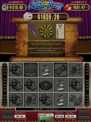 Casino Party Black Slot Machine Board High Performance Gambling Machine Board