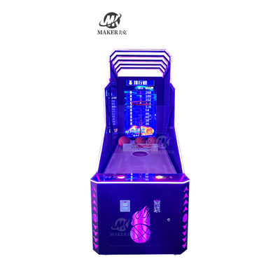 Children Coin Operated Sports Game Machine Indoor Arcade Hoop Shooting Basketball Game