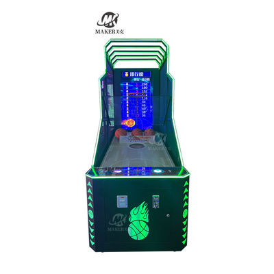 Children Coin Operated Sports Game Machine Indoor Arcade Hoop Shooting Basketball Game