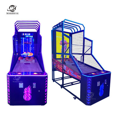 Children Coin Operated Sports Game Machine Indoor Arcade Hoop Shooting Basketball Game
