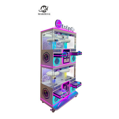 4 Player Arcade Big Claw Crane Machine Commercial Toy Clip Prize Game Machine