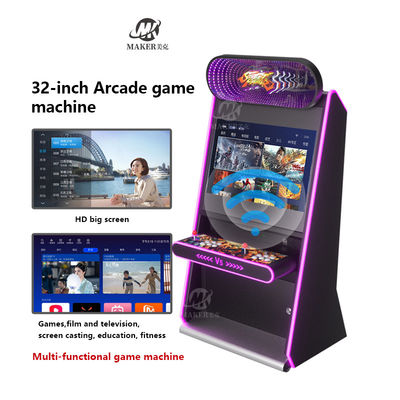 Coin pusher Arcade Fighting Game Machine for 2 Players 1 Year Warranty