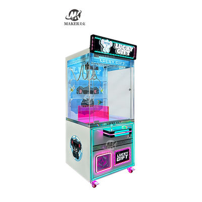 Toy Plush Catcher Blue Claw Machine With Bill Acceptor Arcade Game Doll Prize Grabber Coin Pusher Claw Crane Machine For