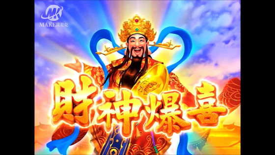 IGS Cai Shen Bao Xi Black Slot Machine Board Game Coinless 240V For Casino