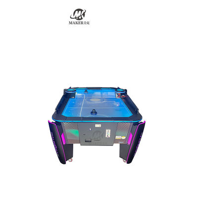 980mm Height 400W Sports Game Machines Black 2 Player Arcade Hockey Table