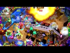 High Quality Vgames Fisherman Club 2 Coin Pusher Shooting Fish Game Machine